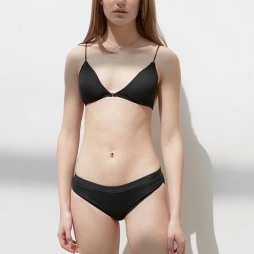 Underwear Women Set Sexy Wireless Sports Underwear Set Bra Front Closure Backless Breathable Bra Summer Thin Mold Cup