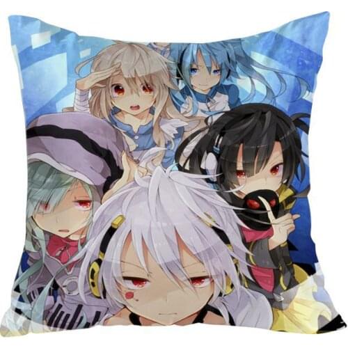 Hobby Express Otaku Waifu Square Throw Pillow Cover Kagerou Project Dakimakura GZFONG106