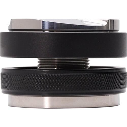 Mini Dual Sided Barista Coffee Tamper Flat Base Uncoated Stainless Steel Leveler Tool