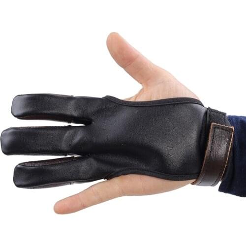 Archery Equipment Shooting Hunting Finger Guard Bow and Arrow Sports Protective Tool Finger Tab