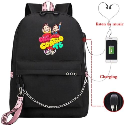 New Usb Charging Girls Boys Backpacks Me Contro Te School Bags Teenager Travel Laptop Backpack Women Knapsack Capacity Mochila