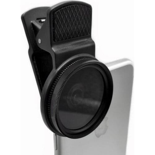 37mm Universal Mobile Phone Lens SLR Polarizing Polarizer CPL Filter HD No Vignetting and No Distortion Shooting