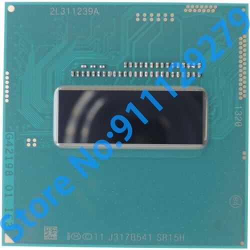 Core i7-4700MQ i7 4700MQ SR15H 2.4 GHz Quad-Core 8 Thread CPU Processor 6M 47W Socket G3 / rPGA946B