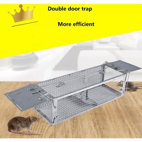 Factory warehouse enterprise factory mousetrap two door continuous Rat repelling Mouse Hunt mice killer