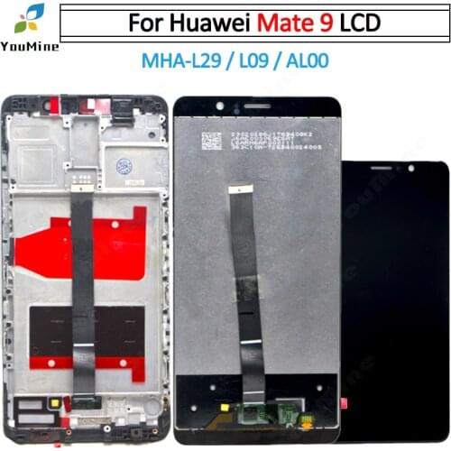 For Huawei Mate 9 LCD Display Touch Screen Digitizer Assembly MHA-AL00 For Huawei Mate9 LCD Screen Replacement Parts + Tools