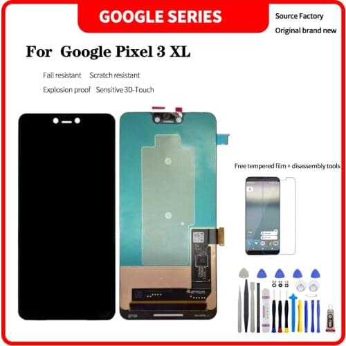 For Google Pixel 3 XL LCD For Google Pixel 3 XL Display LCD Screen Touch Digitizer Assembly 3xl Lcd with Disassembly tools