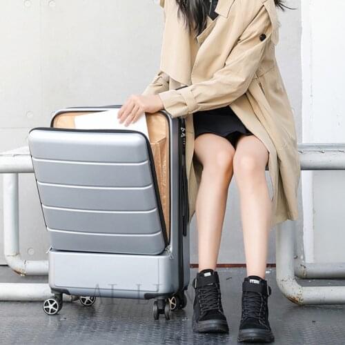 18"20''24inch Rolling Luggage Travel Suitcase Case with Laptop Bag wheel Trolley luggage bag fashion carry on cabin suitcase box