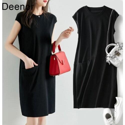 Прямые летние платья Deenor China At AliExpress