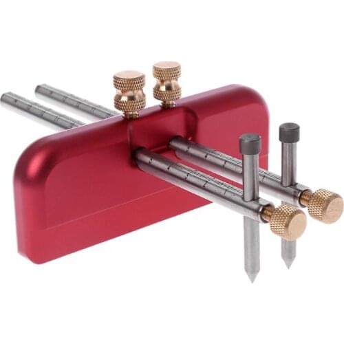 Woodworking Marker Double-head Scriber Parallel Layout Carpenter Marking