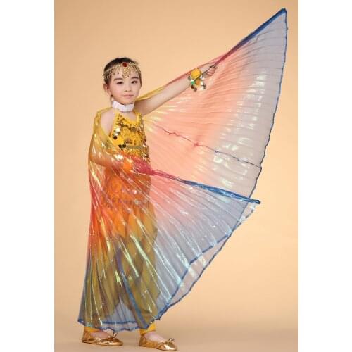 Kids Egypt Isis child Belly Dance Wings Children Dance Wing Hot New indian dance women bellydance 1pc wing VL-501
