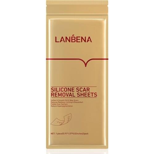 LANBENA Silicone Scar Removal Burn/scald Postoperative Fade Acne Accidental Trauma Scar Repair Waterproof Sheet skin care 1piece