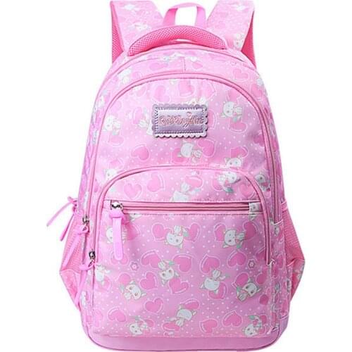 Light Children School Bags For Girls Orthopedic kids Backpack School Backpacks schoolbag satchel Mochila Infantil Zip