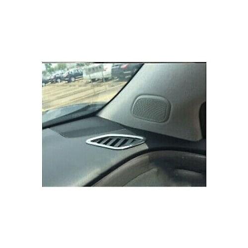 ABS Matte Inner Front Air Condition Vent Cover Trim 2pcs For Nissan Murano 15-19