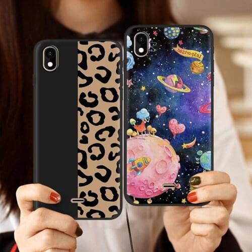 Soft TPU Phone Case For Wiko Y61 Full wrap Soft Case Cartoon Back Cover Durable Anti-dust Frosted