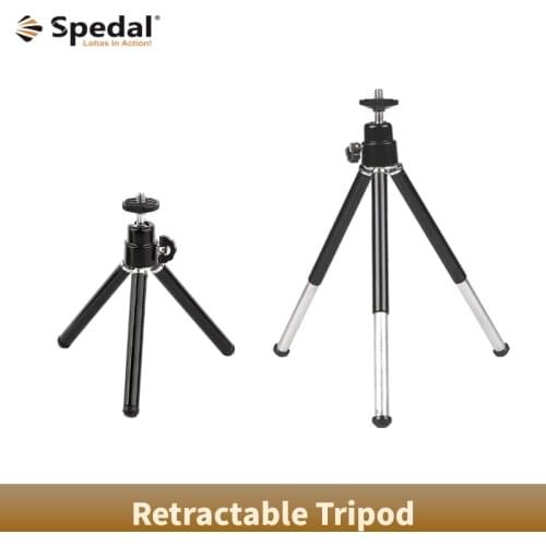 Portable Tripode Lightweight Travel Stand Tabletop Video Mini Tripod with 360 Degree for Camera Phone DSLR