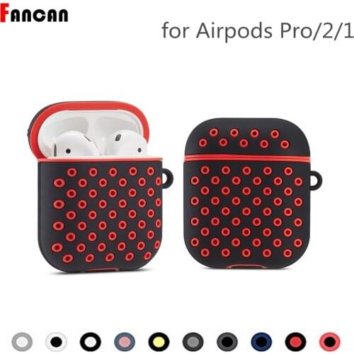 Silicone Cover for Airpods pro 2 1 Case Air pods Earphone Protector for Nike Airpod2 Acessories Cover with keychain Airpods Case