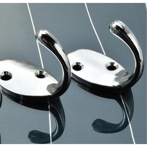 Modern Metal Wardrobe Hook Zinc Alloy Coat Hook Hotel Bathroom Towel Hooks