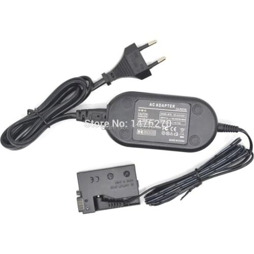 10pcs ACK-E8 Power Adapter charger+DR-E8 LP-E8 dummy battery for Canon EOS 550D 600D 650D 700D Rebel T2i T3i T4i Kiss X4 X5 X6i