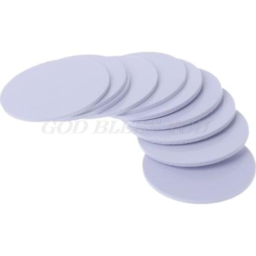 10PCS/Lot Ntag215 NFC Tags Sticker Phone Available Adhesive Labels RFID Tag 25mm Token Patrol Universal Label RFID Tag Mini
