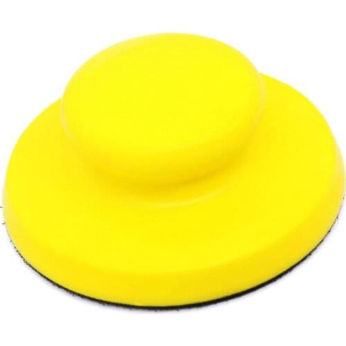 5 Inch Hand Sanding Block Back-up Sanding Pads For Sandpaper Discs Holder For Woodworking Manual Polishing Hook-Loop