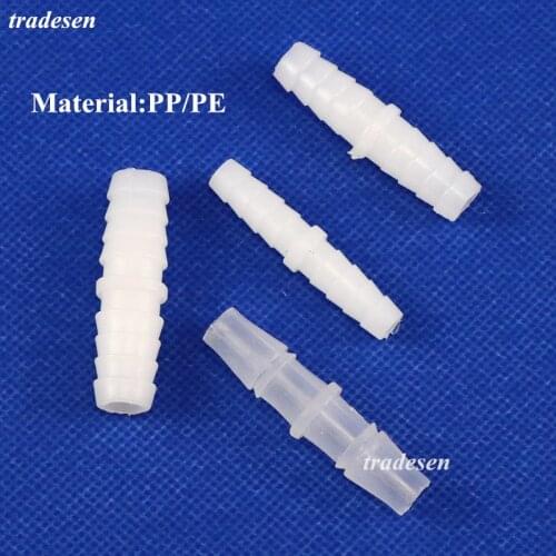 5pcs 7.9~25mm Plastic Food Grade Equal Straight Connectors Aquarium Fish Tank Air Pump Hose Pagoda Joint Water Pipe Fittings