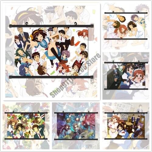 Diamond Painting Anime Diamond Embroidery The Melancholy of Haruhi Suzumiya Mosaic Cross Stitch Kits Christmas Home Decoration