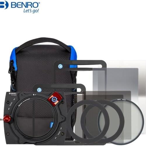 Benro FH100M2 FH100M2K0 FH100M2K1 FH100M2K2 FH100M2K3 100mm Filter Holder Kit ND GND CPL FB100M2 Bag MACPL82 For DSLR Lens