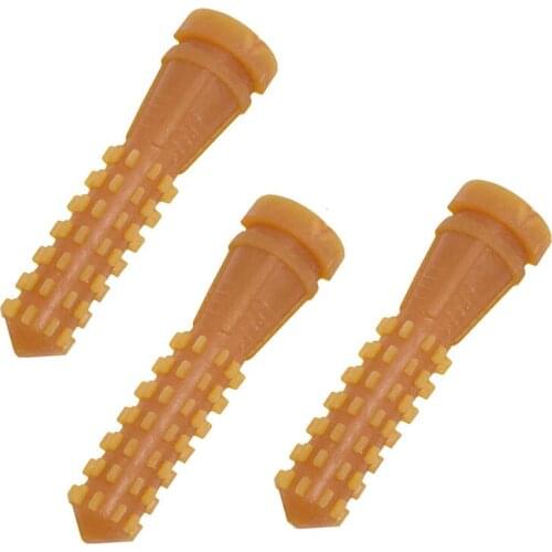 50 pcs 9.5 cm Poultry Plucking Fingers Hair Removal Machine Glue Stick Chicken Plucker Beef tendon material corn rod