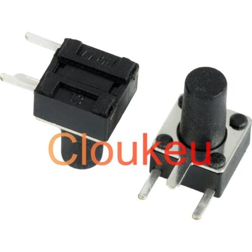 Side 3 foot 6x6 Touch On/Off Push Button Switch 6*6*4.3mm 4.5/5/5.5/6/6.5/7/7.5/8/8.5/9/9.5/10/10.5/11/11.5/12