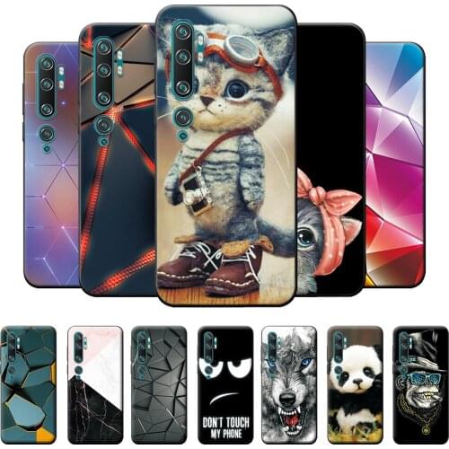 For Xiaomi Note 10 Pro Case Xiaomi Note 10 Pro Shockproof Silicone Cover Case For Xiaomi Note10Pro TPU Bumper Note 10 Pro 6.57"