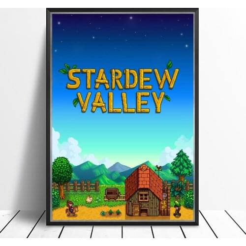 Stardew Valley Video Game Canvas Poster Home Wall Painting Decoration (No Frame)