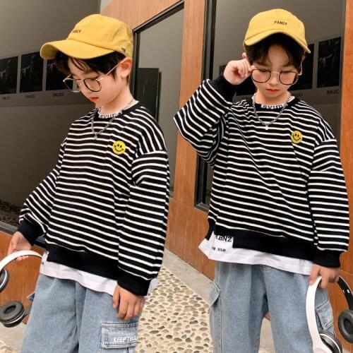 Black Green Spring Autumn Boys Sweatshirts Jacket Coat Kids Outwear Teenager Tops Children Clothes Cotton High Quality