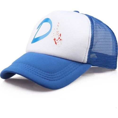 Clementine Clems Cap The Walking Die Mesh Hats Women Girls Cosplay Summer Cool Trucker Caps