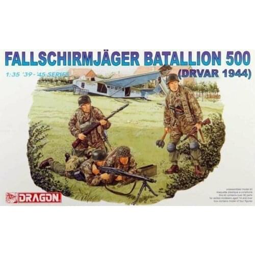 Dragon models 6145 1:35 Fallschirmjager Batallion 500 Drvar 1944 German Soldiers