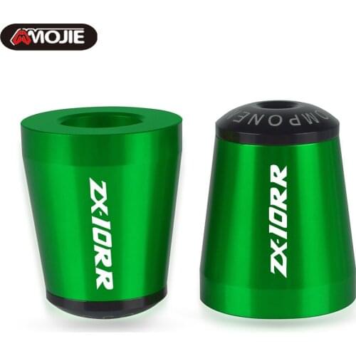 Motorcycle handlebar grips ends Handle bar Cap Hand Grips Bar End Plug FOR Kawasaki ZX-10RR Performance 2019 2020 2021 ZX10RR