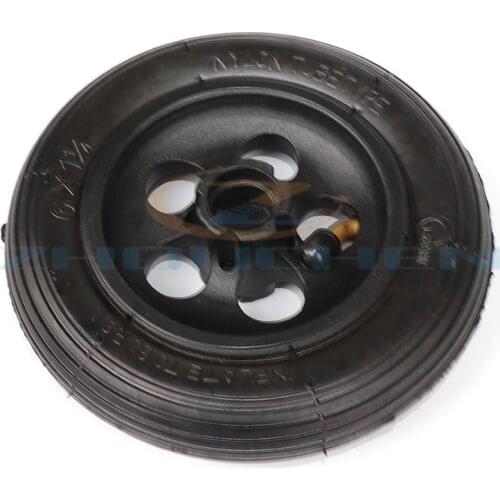 Suitable for scooter inflatable wheel aluminum-plastic wheel inner tube electric scooter 6 inch 6x1 1/4 tire pneumatic tire