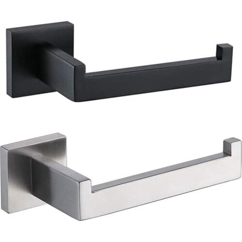 Paper Towel Rack Wall-Mounted Multifunctional 304 Stainless Steel Bathroom Kitchen Paper