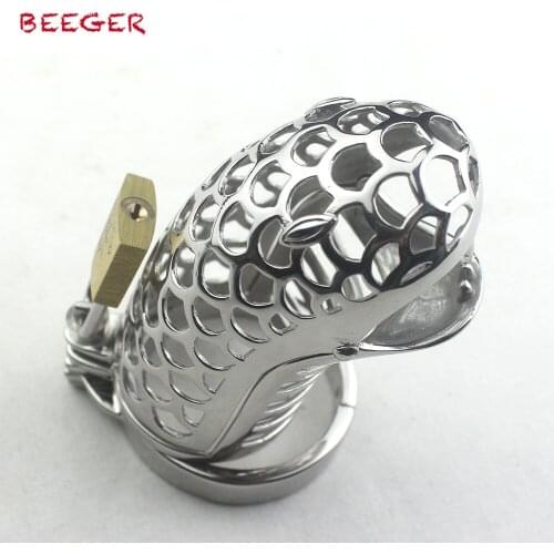 2016 new design animal male chastity cage metal Cock Ring , Cock ring, Sex Toys, Sex Products, Adult Toy free shipping