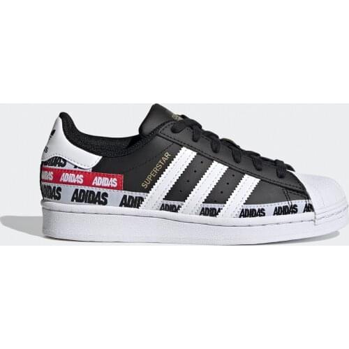 Original Adidas Superstar Women Black Sport Shoes FX5872 Adidas Women 'S Sneaker