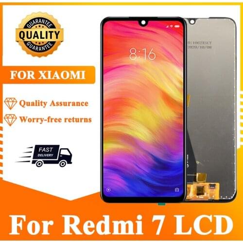 6.26" For Xiaomi Redmi 7 LCD Display Touch Screen Digitizer For Redmi 7 M1810F6LG M1810F6LH LCD Assembly Replacement Parts