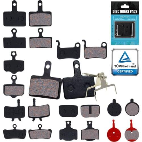 1 Pair/2pcs MTB Mountain Bike Brake Pads Hydraulic Disc Brake Pads For M445 355 395 Bicycle Part Cycling Resin Organic Disc Road