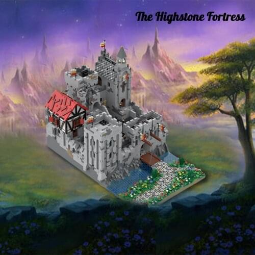 12323+Pcs MOC-45559 The Highstone Fortress Model Building Blocks Toy Kits by Bejkrools
