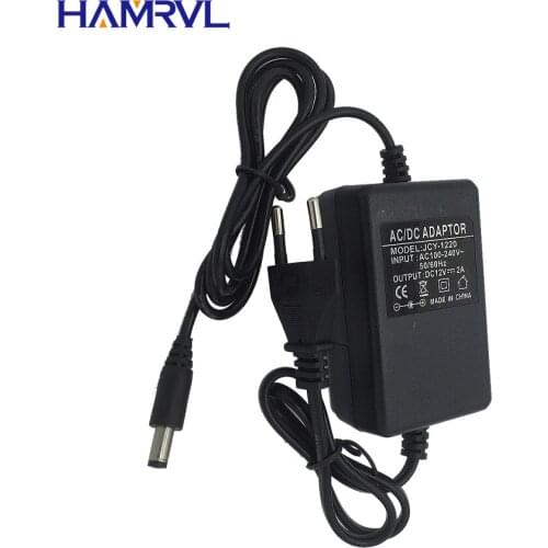 24W 12V 2A Switch Power Supply Switching Driver Adapter Voltage Transformer for Led Strip Light Display 110V/220V EU US Plug