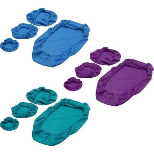 4pcs/set Dental Chair Cover Unit Washable Dustproof Dentist Stool Seat Backrest Pillow Cover Protector