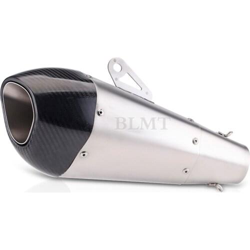 51mm Universal Yoshimura Motorcycle Exhaust Pipe Escape Modified Carbon Fiber Muffler DB Killer For GSXR600 ER6N Ninja 250 R25