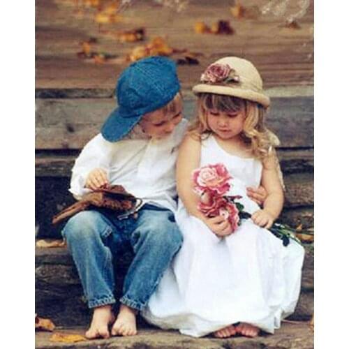 5D DIY Diamond Painting Full Square/Round "Little friends" Diamond Embroidery Rhinestones Pictures Diamond Mosaic Home Decor