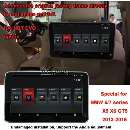 11.6 inch Android System Car Multimedia Player Special for BMW 5/7 series X5 X6 GT5 2013-2016 (2pcs) do not shake and fall