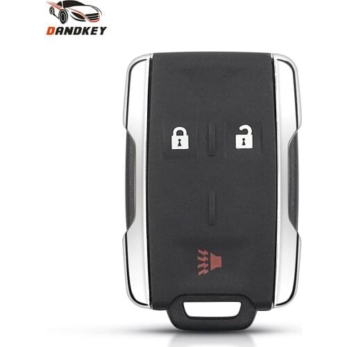 Dandkey Keyless Entry Case Remote Case For Chevrolet Tahoe Suburban Sierra Silverado Smart Key Shell Housing For GMC Yukon XL