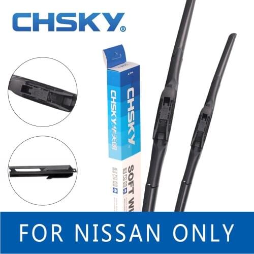 CHSKY Car Windscreen Wiper Blade for Nissan Qashqai 2007 to 2013 High Quality 24''+16 Natural Rubber Auto Windshield Wipers