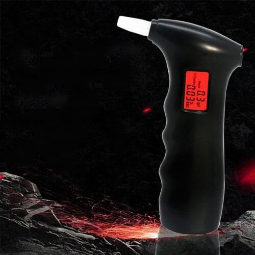 Digital Alcohol Breath Alcohol Tester Portable Professional Accurate LED LCD Breath Alcohol Tester Parking Breathalyser